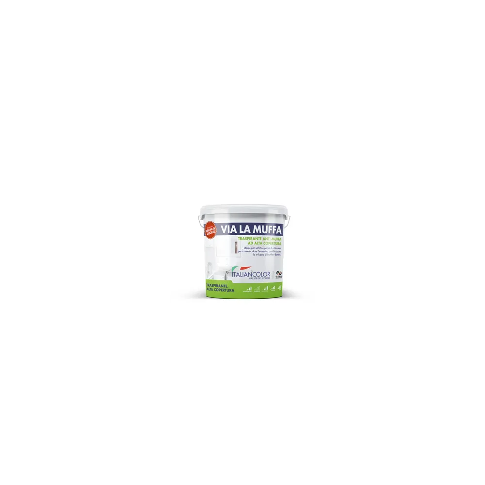 IDROPITTURA TRASPIRANTE VIALAMUFFA 10L