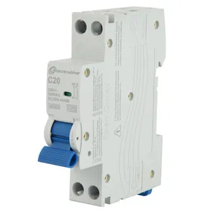 INTERRUTTORE MAGNETOTERMICO 20A 6KA 1P+N 4