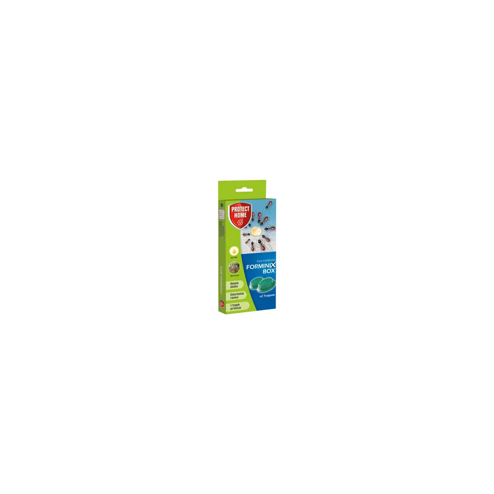 SBM TRAPPOLA FORMICHE FORMINIX BOX VERDE 2 PZ (12
