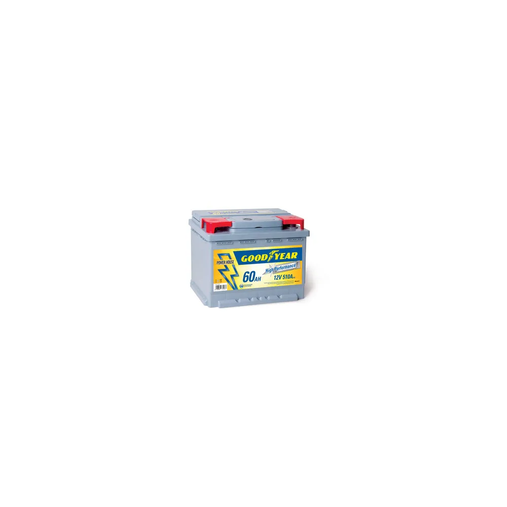 BATTERIA GOODYEAR 60AMP POWER PLUS BATTERIA GOODYEAR 60AMP POWER PLUS