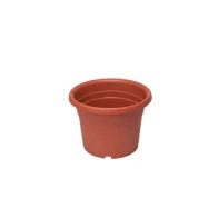 VASO CILINDRO DAHALIA 15X11HCM 1L TERRACOTTA