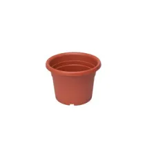 VASO CILINDRO DAHALIA 45X32HCM 30L TERRACOTTA (6