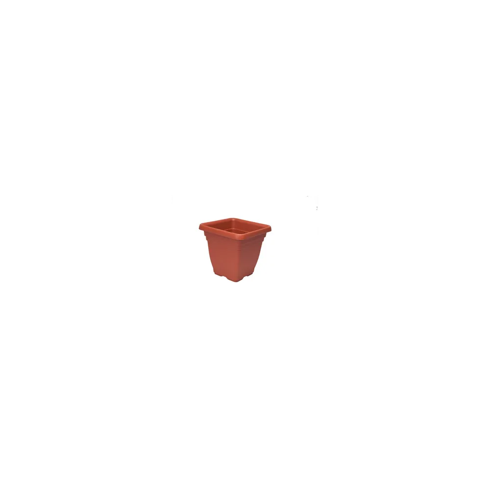 VASO QUADRO LAURUS 25X25X23CM 7L TERRACOTTA (6 VASO QUADRO LAURUS 25X25X23CM 7L TERRACOTTA (6