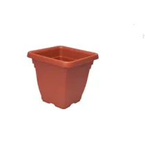 VASO QUADRO LAURUS 45X45X40CM 39L TERRACOTTA (6