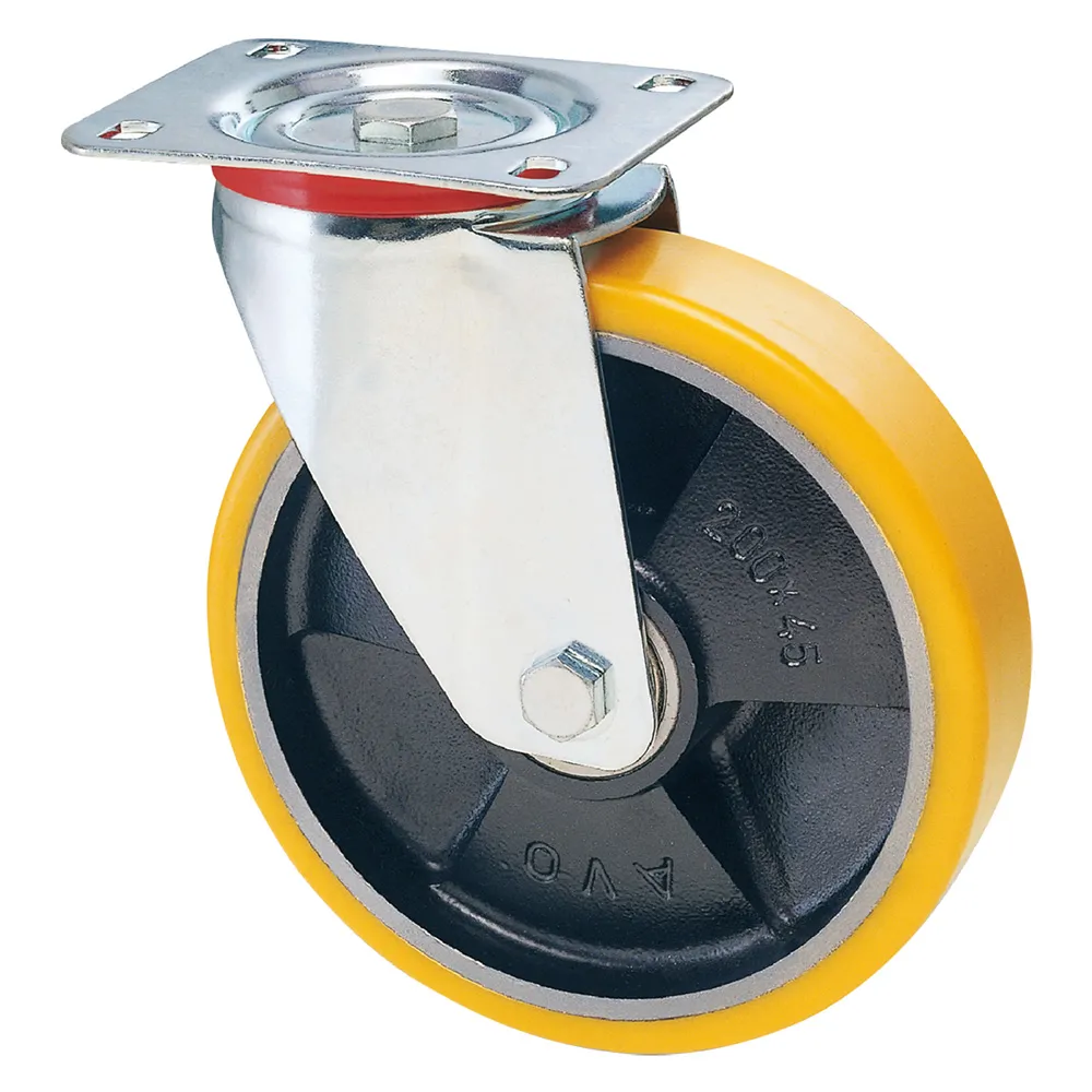 RUOTA PER CARRELLI ART. 22 ø mm 125 x 25 port. kg 170 RUOTA PER CARRELLI ART. 22 ø mm 125 x 25 port. kg 170