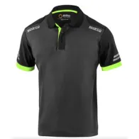 SPARCO POLO TOLEDO GREY GREEN TG S