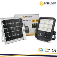 FARO CON PANNELLO SOLARE 50W 550LM CCT TELECOMANDO