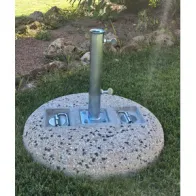 BASE P/OMBRELLONE IN CEMENTO C/MANIGLIE 35 KG