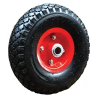 RUOTA PNEUMATICA PER CARRELLI Ø 200 mm - foro Ø 12 mm / per carrello mini 'Eco'