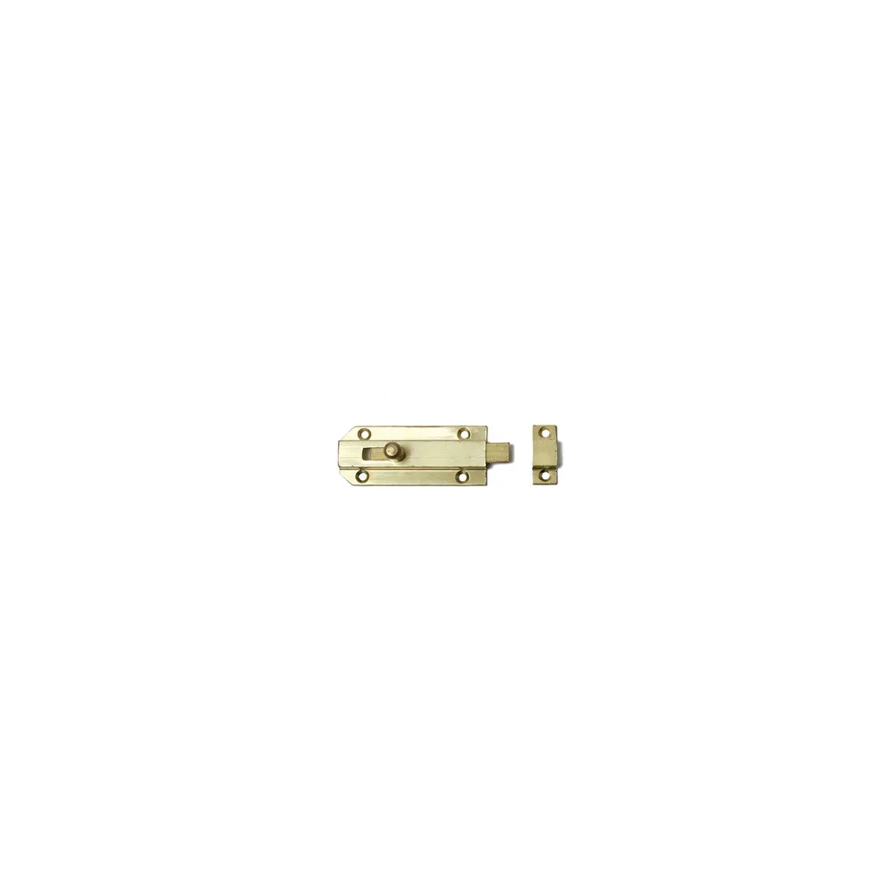 CATENACCIOLO A CANNONE IN OTTONE 80 MM ORO (10 CATENACCIOLO A CANNONE IN OTTONE 80 MM ORO (10