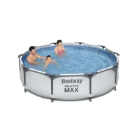 PISCINA C/TELAIO E POMPA D 305XH76 CM 56408