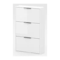 KIT SCARPIERA 3 RIBALTE 65X25X100 LACCATO BIANCO