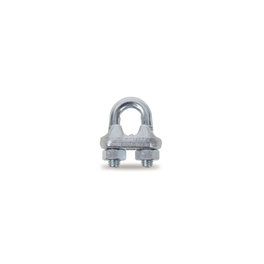 BL MORSETTO P/FUNE ACCIAIO D 12 MM ROBUR 2 PZ (5 BL MORSETTO P/FUNE ACCIAIO D 12 MM ROBUR 2 PZ (5