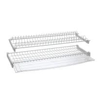 KIT COLAPIATTI C/VASCHETTA 76 CM CROMO