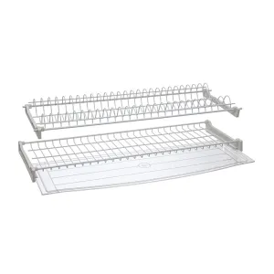 KIT COLAPIATTI C/VASCHETTA 76 CM CROMO