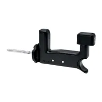 BL FERMAIMPOSTE PLASTICA GRILLO 70 MM NERO 2 PZ (4
