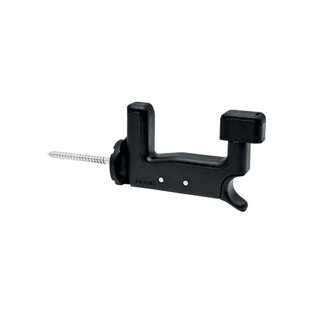 BL FERMAIMPOSTE PLASTICA GRILLO 70 MM NERO 2 PZ (4
