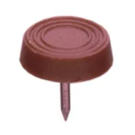 SC SOTTOSEDIA C/FALSA VITE 20 MM MARRONE 10 PZ (5