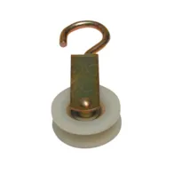 CARRUCOLA NYLON C/CUSCINETTO D 50 MM (20