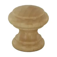 POMOLO IN LEGNO NATURALE 114A D 38 MM (25