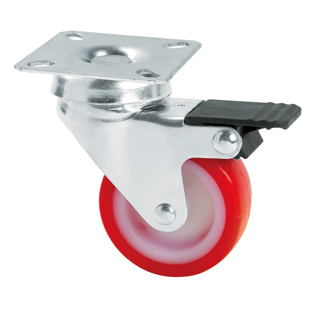 RUOTA PER MOBILI ART. 235/BIS ø 50 - piastra mm 40 x 40 RUOTA PER MOBILI ART. 235/BIS ø 50 - piastra mm 40 x 40