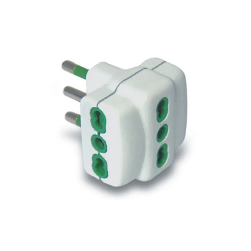 FME 82.630 ADATTATORE TRIPLO 16A 2P+T GARANTI (50
