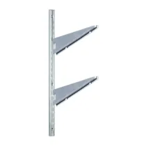 REGGIMENSOLA 2 GANCI 2770 ZINCATO 25 CM (10