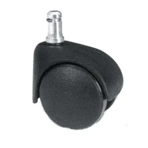 RUOTA NYLON GEMELLARE POLTRONA D 50 MM C/COD* (4