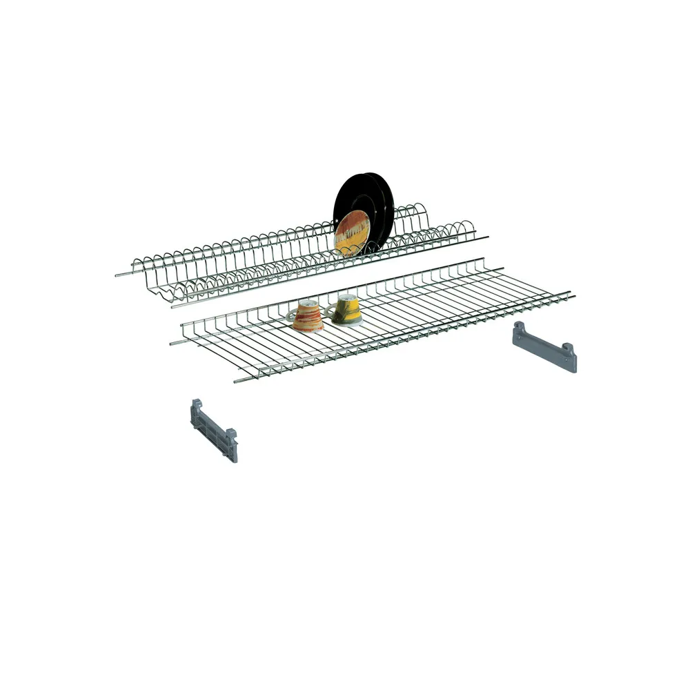 MENSOLA COLAPIATTI ACCIAIO CROM C/SUPP 56 CM (6 MENSOLA COLAPIATTI ACCIAIO CROM C/SUPP 56 CM (6