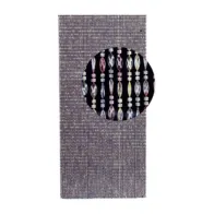 C TENDA CORALLO 125XH240 CM CRISTALLO MULTICOLOR