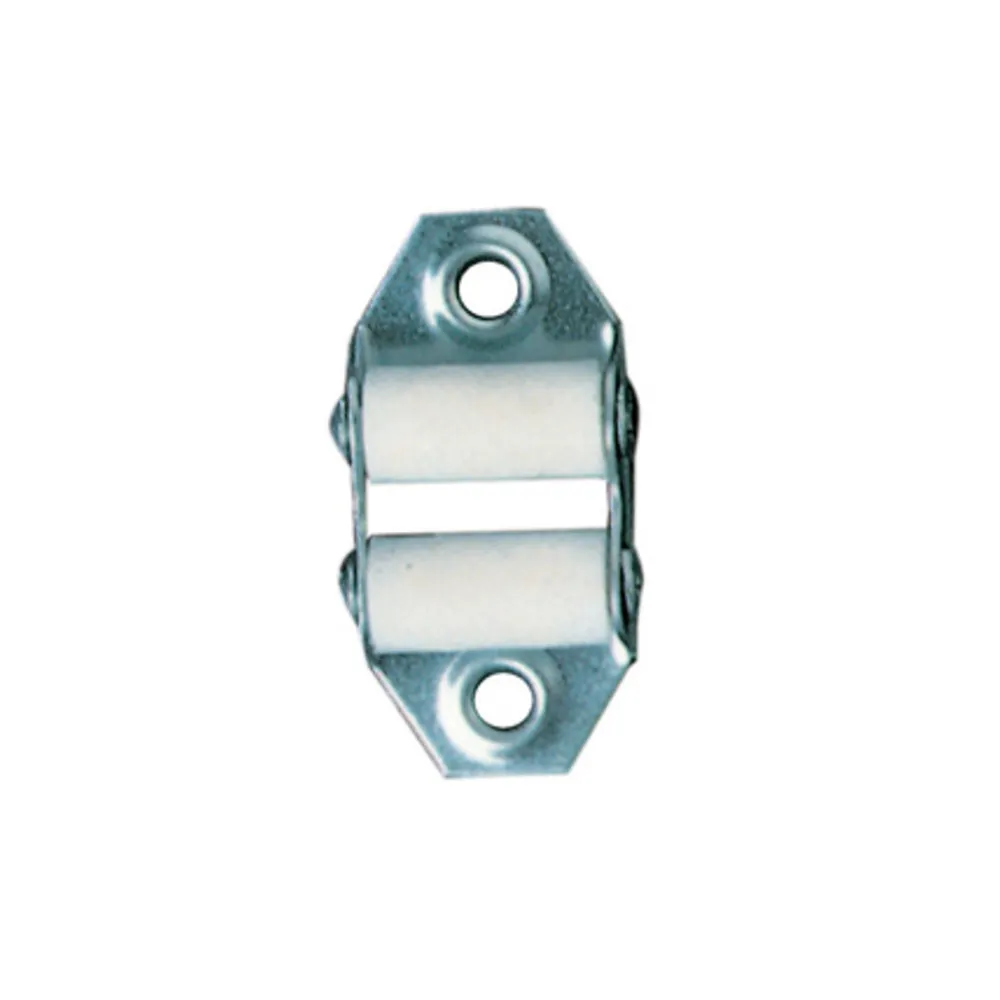 SC GUIDACINGHIA FERRO VERTICALE C/RULLINI PLASTICA (5