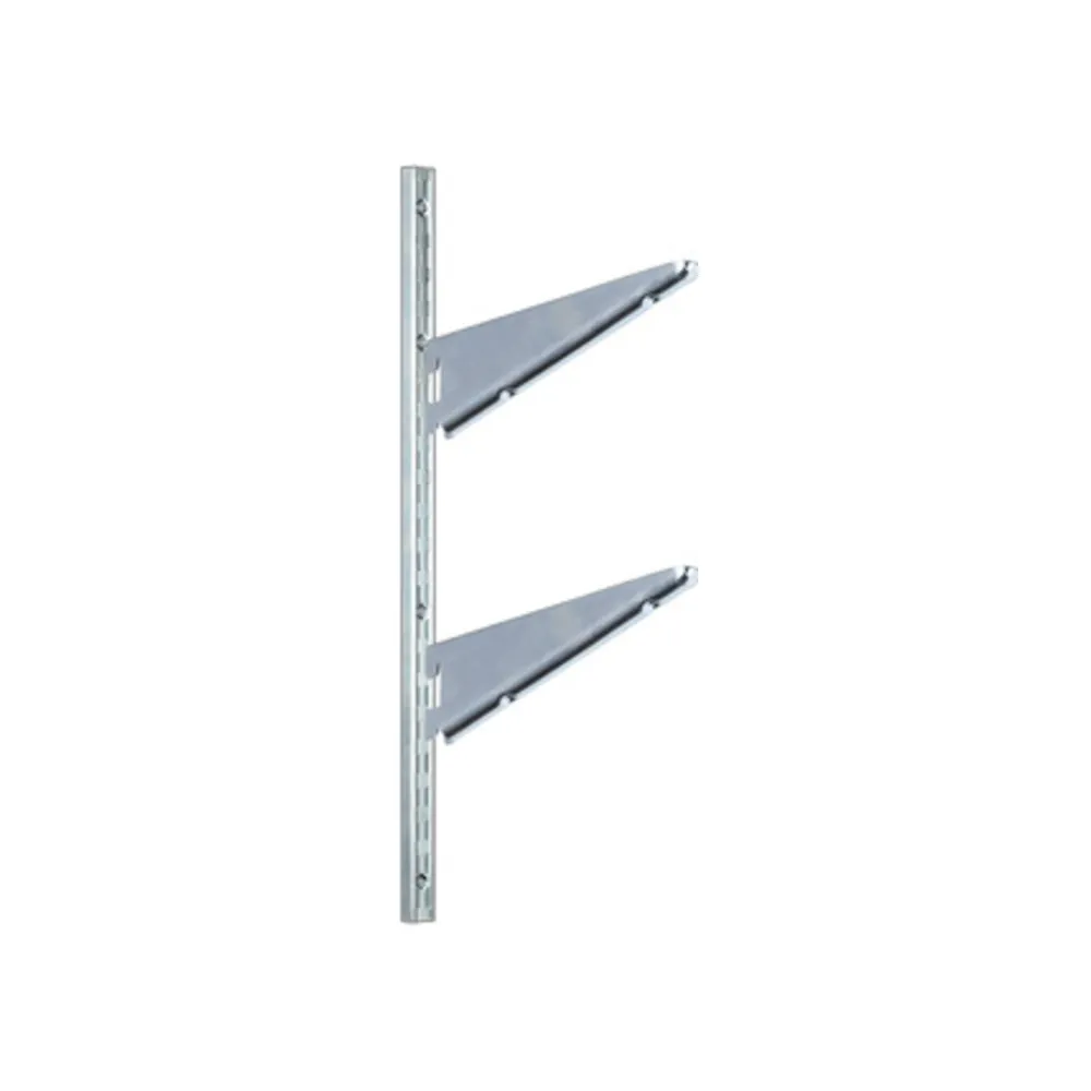 REGGIMENSOLA 2 GANCI 2770 ZINCATO 40 CM (10