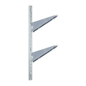 REGGIMENSOLA 2 GANCI 2770 ZINCATO 40 CM (10