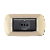 PLACCA LIFE LIVING PLAST AVORIO 4P