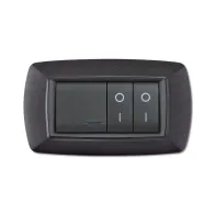 PLACCA LIFE LIVING PLAST GRIGIO NOTTE VULCAN 4P