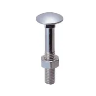 BS BULLONE C/DADO TTDQ 10X120MM ZINCATO 5 PZ (5