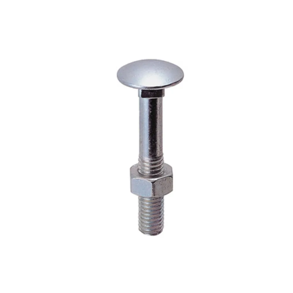 BS BULLONE C/DADO TTDQ 10X120MM ZINCATO 5 PZ (5 BS BULLONE C/DADO TTDQ 10X120MM ZINCATO 5 PZ (5