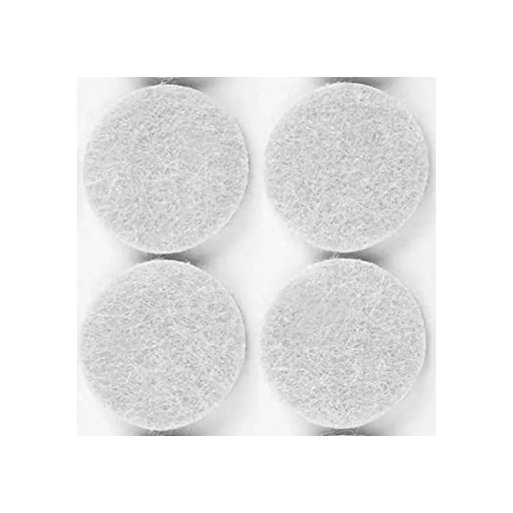 FELTRINO ADESIVO SEDIA BIANCO D 20 MM CF 12 PZ (50 FELTRINO ADESIVO SEDIA BIANCO D 20 MM CF 12 PZ (50