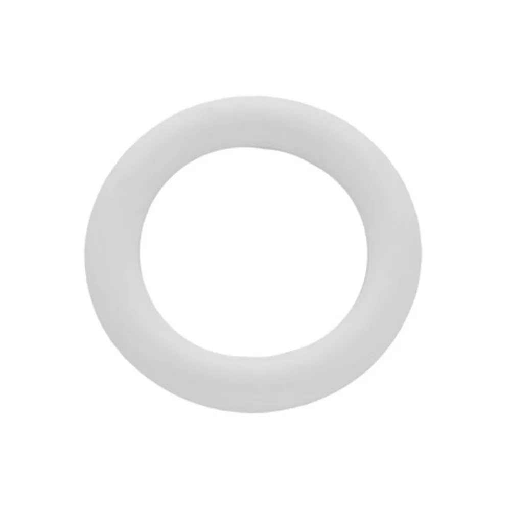 BS ANELLO BASTONE TENDA PLASTICA BIANCO 10 PZ (5 BS ANELLO BASTONE TENDA PLASTICA BIANCO 10 PZ (5