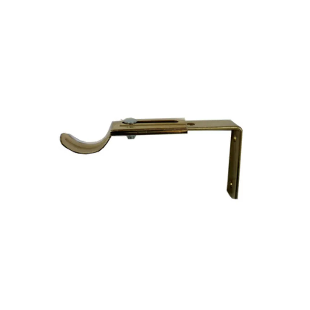 BL SUPPORTO P/BASTONE CENTRALE OTTONATO 22/26 CM (6 BL SUPPORTO P/BASTONE CENTRALE OTTONATO 22/26 CM (6