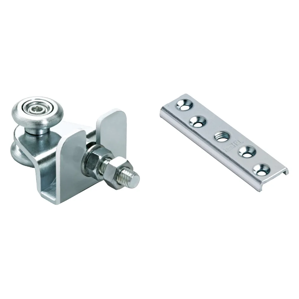 CARRELLO A 2 CUSCINETTI CON PIASTRA ART.38/24+42 ø mm 24 - 8 MA CARRELLO A 2 CUSCINETTI CON PIASTRA ART.38/24+42 ø mm 24 - 8 MA