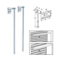 BL SICURA P/TAPPARELLA LEGNO METAL 58X500 MM (6