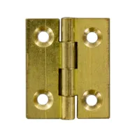 CERNIERA FRESATA PIANA OTTONE SATIN 30X25 MM (24