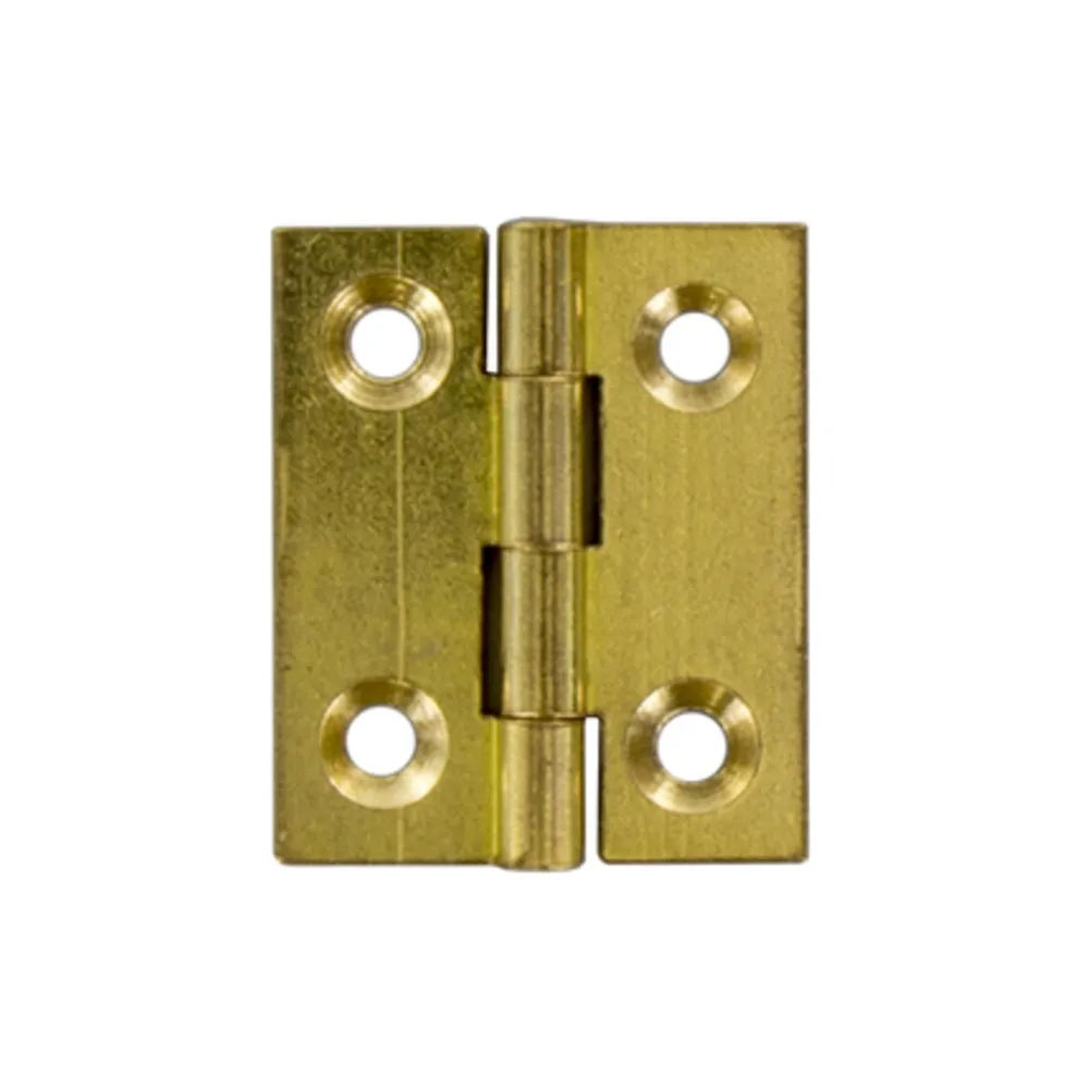 CERNIERA FRESATA PIANA OTTONE SATIN 30X25 MM (24