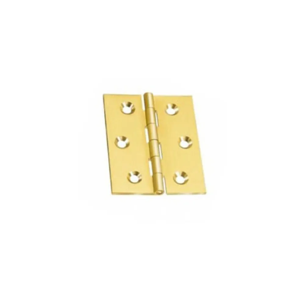 CERNIERA FRESATA PIANA OTTONE SATIN 70X55 MM (24