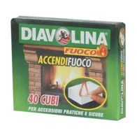 ACCENDIFUOCO  40 CUBI DIAVOLINA 15300 (24