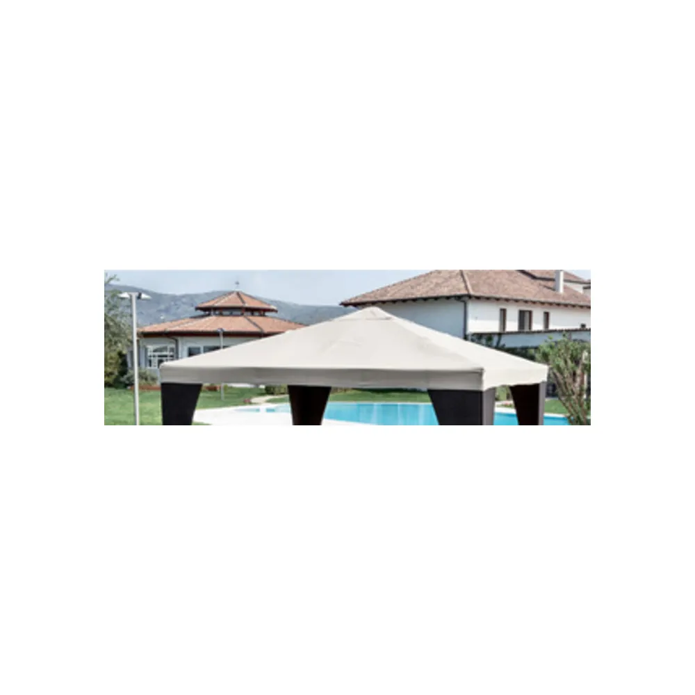 C TOP RICAMBIO P/GAZEBO LEGNO 300X300 POLIEST BIANCO C TOP RICAMBIO P/GAZEBO LEGNO 300X300 POLIEST BIANCO
