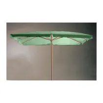 OMBRELLONE IN LEGNO PALO 48 200X300CM VERDE