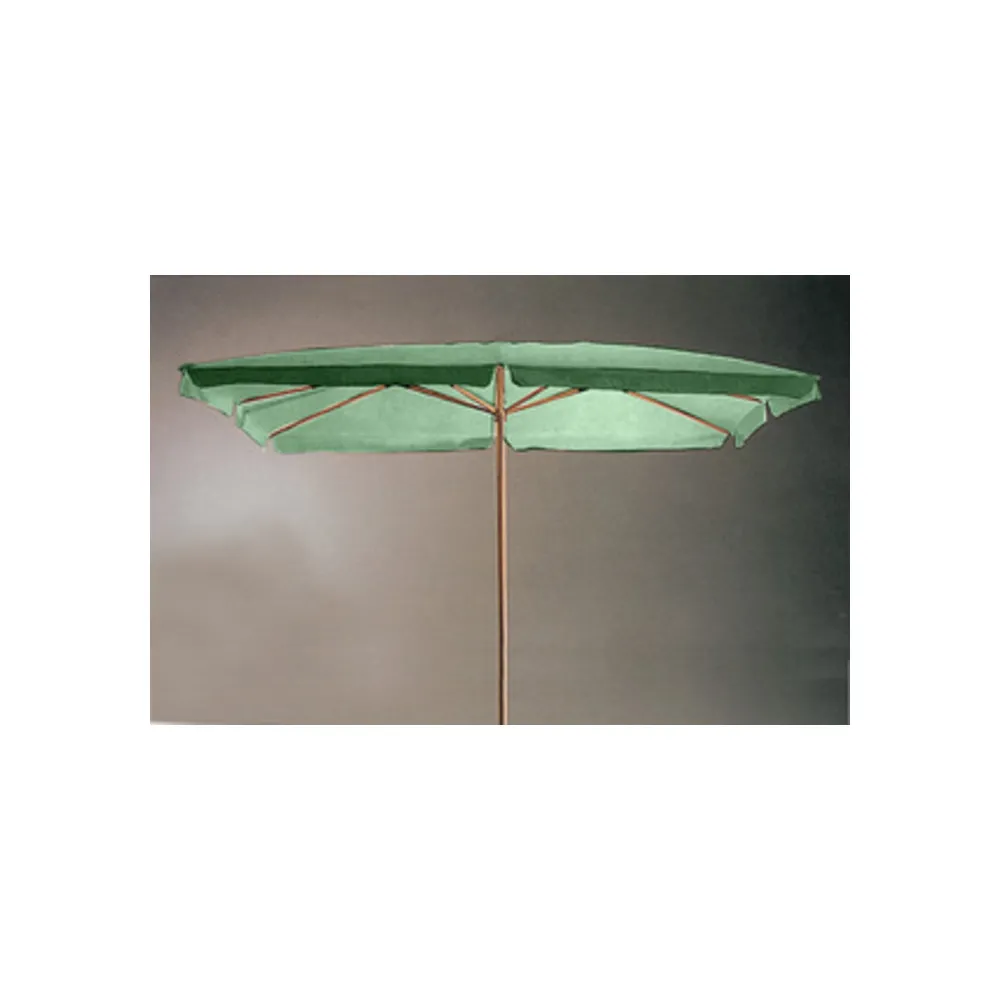 OMBRELLONE IN LEGNO PALO 48 200X300CM VERDE