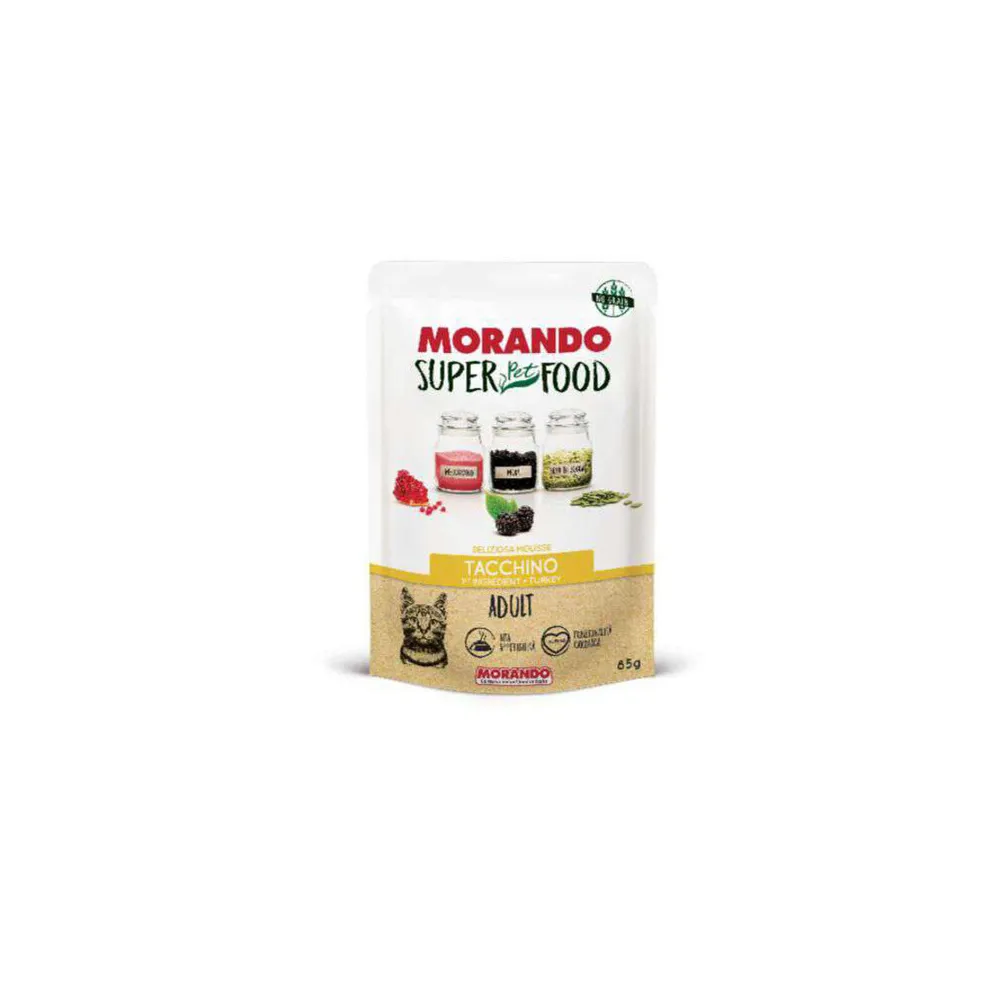 CIBO GATTO MORANDO SUPERFOOD 85 G MOUSSE TACC (24